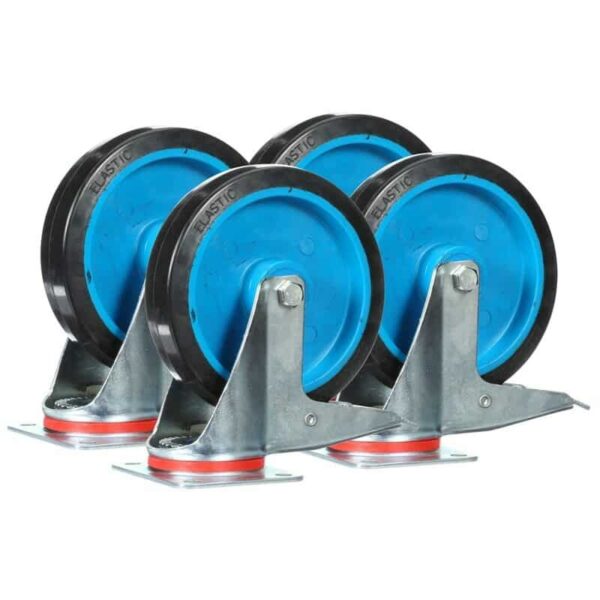 Portacool Hurricane 370 Caster Kit SKU: PARCSTH370F0 blue and black