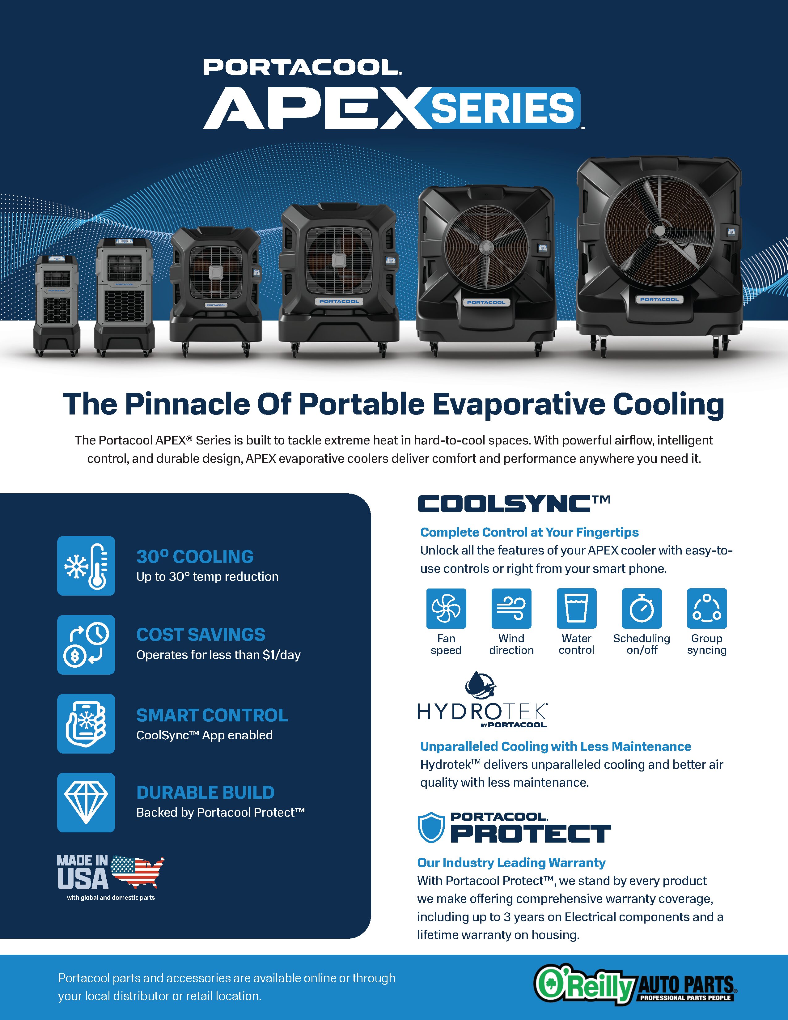 Portacool APEX O’Reilly Sell Sheet